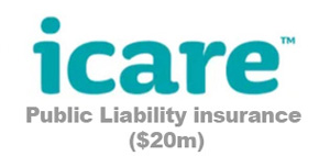 icare public liability insurance, twenty million dollars